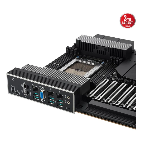 Asus Pro WS WRX90E-SAGE SE AMD AM5 DDR5 sTR5 E-ATX Anakart - Görsel 4