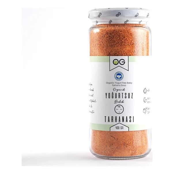 Og Natural Organik Yoğurtsuz Bebek Tarhanası 400 Gr - Görsel 4