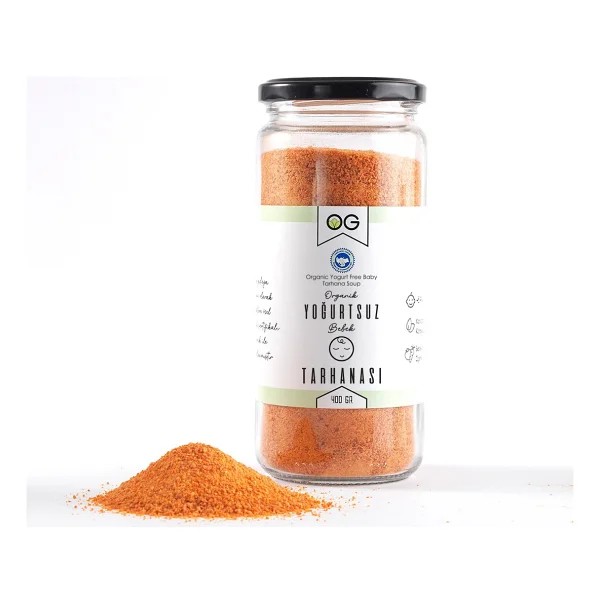 Og Natural Organik Yoğurtsuz Bebek Tarhanası 400 Gr - Görsel 2