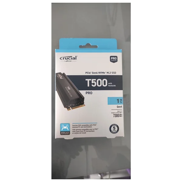 Crucial T500 Ct1000t500ssd8 Pcı-Express 4.0 1 TB M.2 SSD - Görsel 3