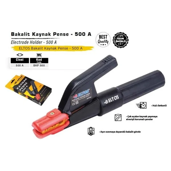 Eltos Bakalit Kaynak Pense 500a - Görsel 2