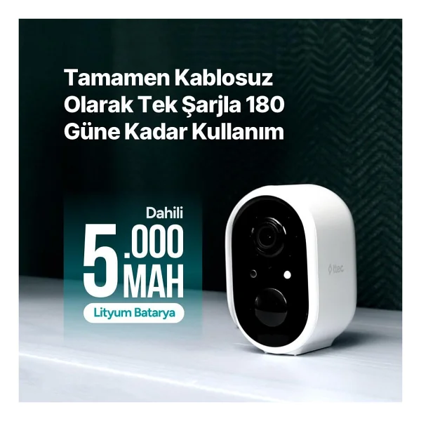 Ttec Wizi Pro W 2agk05 Full HD Wi-Fi Güvenlik Kamerası - Görsel 4