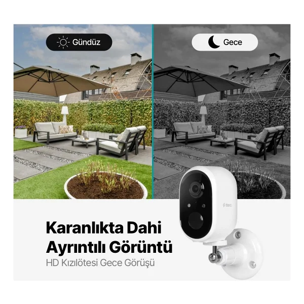 Ttec Wizi Pro W 2agk05 Full HD Wi-Fi Güvenlik Kamerası - Görsel 5