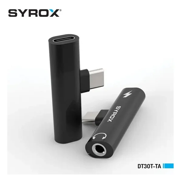 Syrox Dt30t-Ta Type-C To Aux Dönüştürücü - Görsel 5