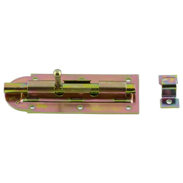 Badem10 Mavzer Sürgü No:8 Kilit Kadmiyum 35x95 Mm Kapı Pencere Emniyet Mandalı Kilidi - Görsel 5