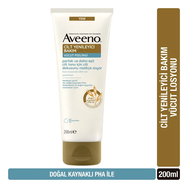 Aveeno Cilt Yenileyici Bakım Vücut Peeling 200 Ml - Görsel 10