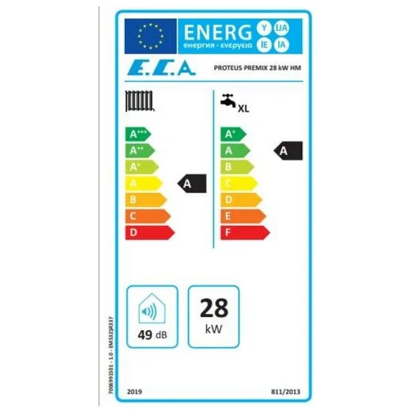 E.C.A. Proteus Premix 28 Kw Hermetik Yoğuşmalı Kombi - Görsel 3