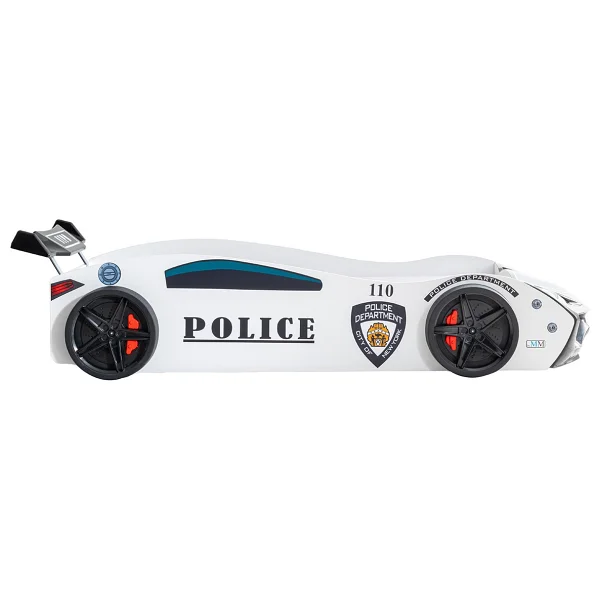 Setay Mobilya Police Rüzgarlıklı 90x190 cm Arabalı Yatak - Görsel 2