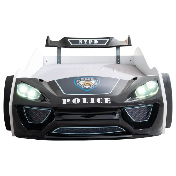 Setay Mobilya Police Rüzgarlıklı 90x190 cm Arabalı Yatak - Görsel 3