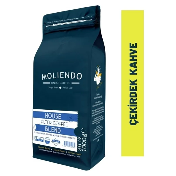 Moliendo House Blend Çekirdek Filtre Kahve 1 Kg - Görsel 5
