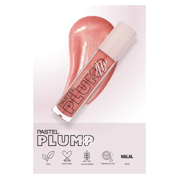 Pastel Plump Up Extra Hydrating Dolgunlaştırıcı 208 Shimmer Nude Dudak Parlatıcısı - Görsel 5