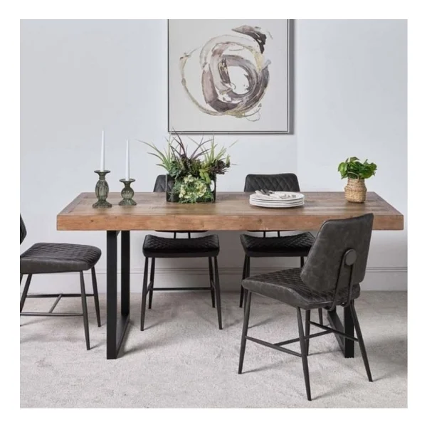 Wood İdea Premium Metal Salon Yemek Masa Ayağı - Görsel 2