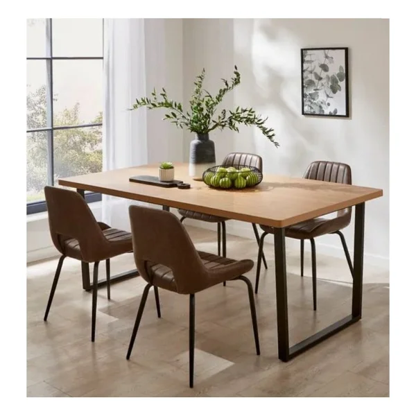 Wood İdea Premium Metal Salon Yemek Masa Ayağı - Görsel 3