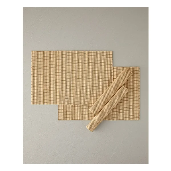 English Home Gola Bambu 4'lü Amerikan Servis Bal - 30 X 45 Cm - Bal Rengi - Görsel 8