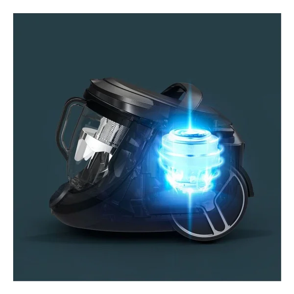 Tefal Silence Force Cyclonic Effitech Tw7941 900 W Toz Torbasız Süpürge - Görsel 4