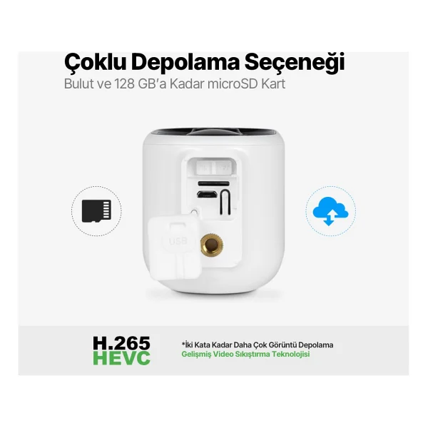 Ttec Wizi Pro W 2agk05 Full HD Wi-Fi Güvenlik Kamerası - Görsel 6
