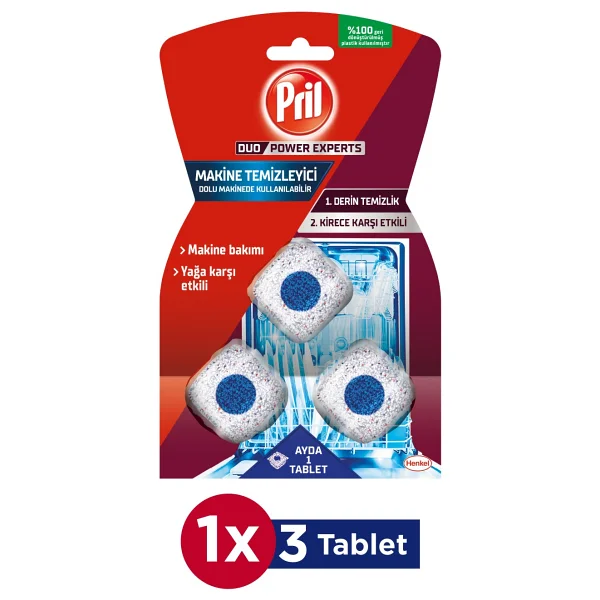 Pril 3'lü Makine Temizleyici Kapsül - Görsel 5