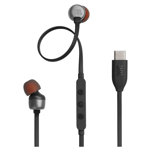 Jbl Tune 310c Siyah Type-C Kablolu Kulak İçi Kulaklık - Görsel 5