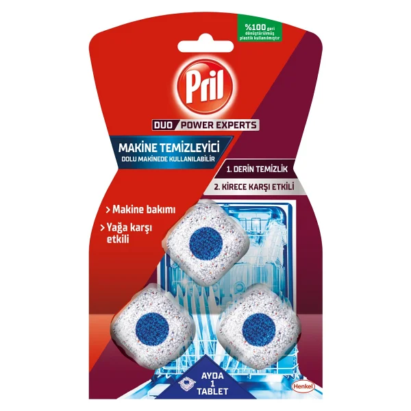 Pril 3'lü Makine Temizleyici Kapsül - Görsel 2