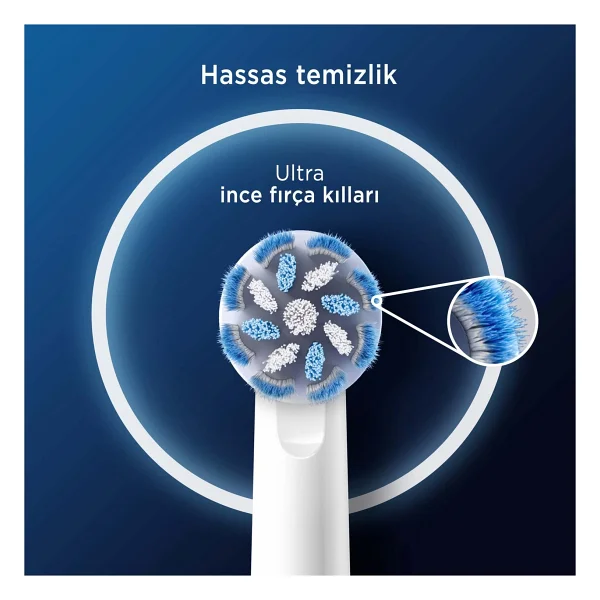 Oral-B Pro Sensitive Clean 4'lü Diş Fırçası Başlığı - Görsel 6
