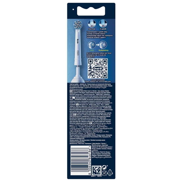 Oral-B Pro Sensitive Clean 4'lü Diş Fırçası Başlığı - Görsel 9