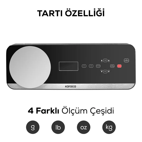 Karaca Seal And Fresh Tartılı Vakum Makinesi - Görsel 6