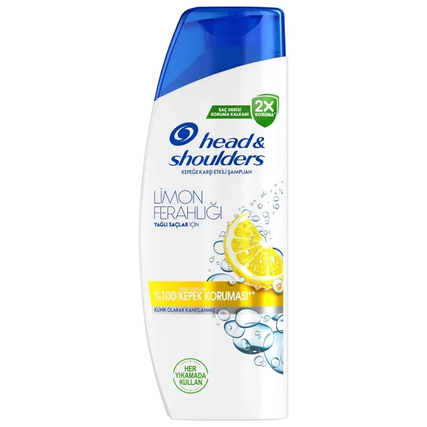 Head & Shoulders Limon Ferahlığı 2'si 1 Arada 330 Ml Kepek Şampuanı - Görsel 2