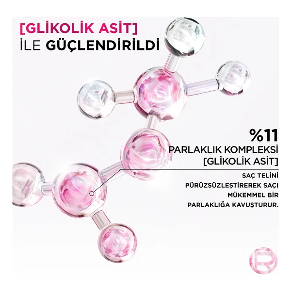 L'Oreal Paris Elseve Glycolic Gloss Mükemmel Parlaklık için 150 ml Saç Kremi - Görsel 5