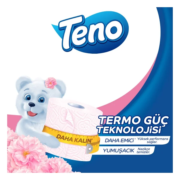 Teno Pudra Kokulu 32'li Tuvalet Kağıdı - Görsel 2