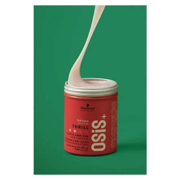 Osis Flexwax Ultra Güçlü Doku Veren Krem Wax 85ml + Thrill Elastik Lifli Gum Şekillendirici 100ml - Görsel 4