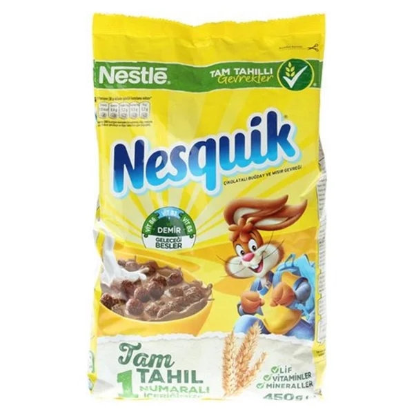 Nesquik Çikolatalı Mısır Gevreği 450 Gr - Görsel 3