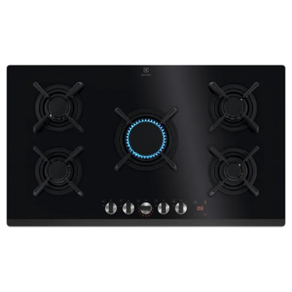 Electrolux Kgg953753k Steppower Flamelight Verticalflame Siyah Ankastre Ocak - Görsel 3