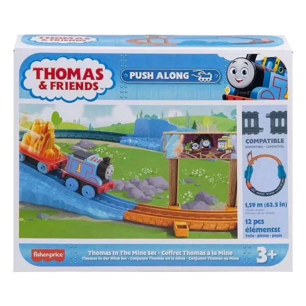 Fisher-Price Thomas Ve Arkadaşları Tren Seti (Sür-Birak) Thomas Dockside Delivery Hpm6 - Standart - Görsel 2