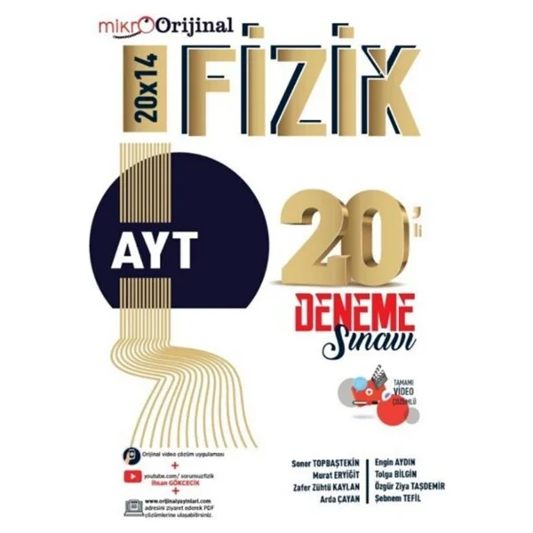 Orijinal Yayınları Ayt Fizik Mikro 20 Deneme Sınavı - Görsel 2