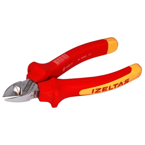 İzeltaş 3700166160 1000v İzoleli Elektrikçi 160 Mm Yan Keski - Görsel 2