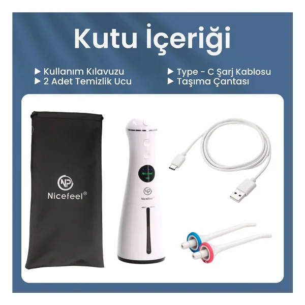 Npo Nicefeel Fc1596 Beyaz Ağız Duşu - Görsel 4