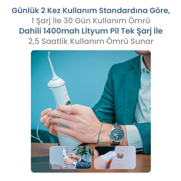 Npo Nicefeel Fc1596 Beyaz Ağız Duşu - Görsel 6