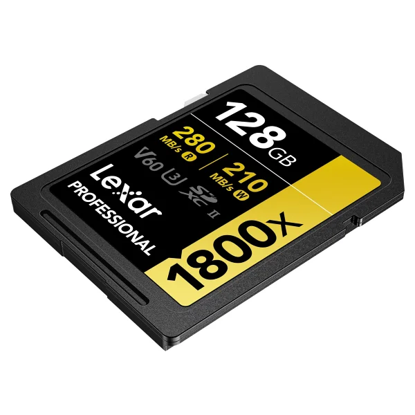 Lexar Gold Series 1800x Lsd1800128g Class 10 Uhs-Iı U3 V60 128 GB Hafıza Kartı - Görsel 7
