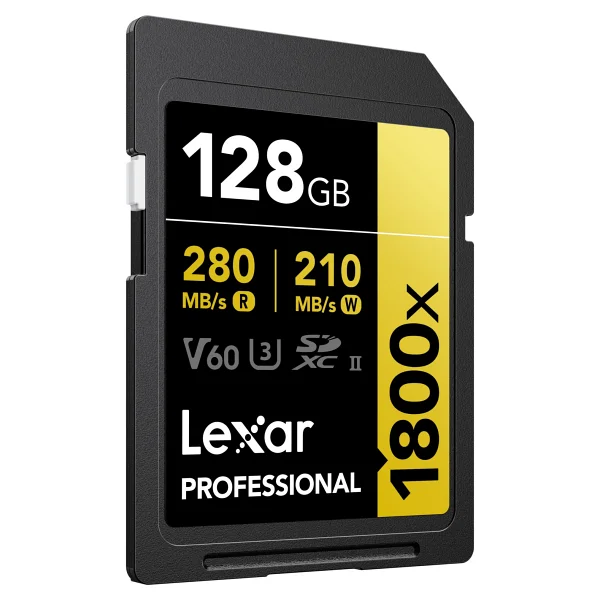Lexar Gold Series 1800x Lsd1800128g Class 10 Uhs-Iı U3 V60 128 GB Hafıza Kartı - Görsel 8