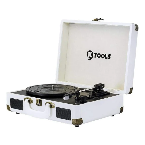 Ktools Long Play Nostalgia K344 Mavi Çantalı Pikap - Görsel 6