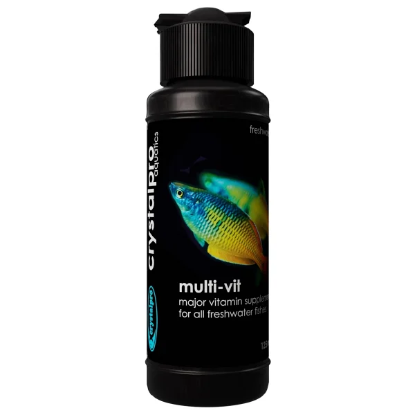Crystalpro Multi Vit Fresh Water Balık Vitamini 125 Ml - Görsel 4