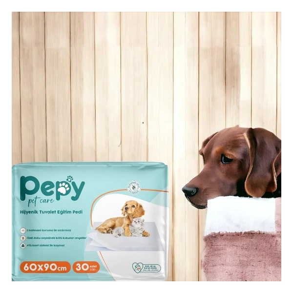 Pepy 60x90 Cm Tuvalet Eğitim Pedi 30'lu - Görsel 6