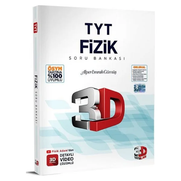 3d Yayınları Tyt Fizik Soru Bankası - Görsel 4