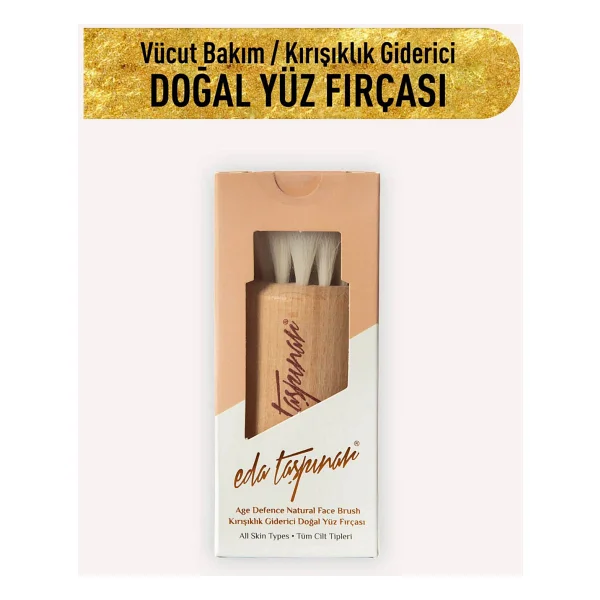 Eda Taşpınar Gold Fırsat Seti No.2 Kırışıklı Giderici Doğal Yüz Fırçası & Doğal Selülit Fırçası (Egx46-Egx02) - Görsel 2