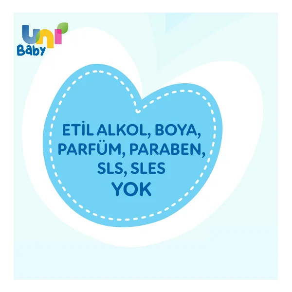 Uni Baby Aktif Sensitive 90 Yaprak 12'li Paket Islak Mendil - Görsel 6