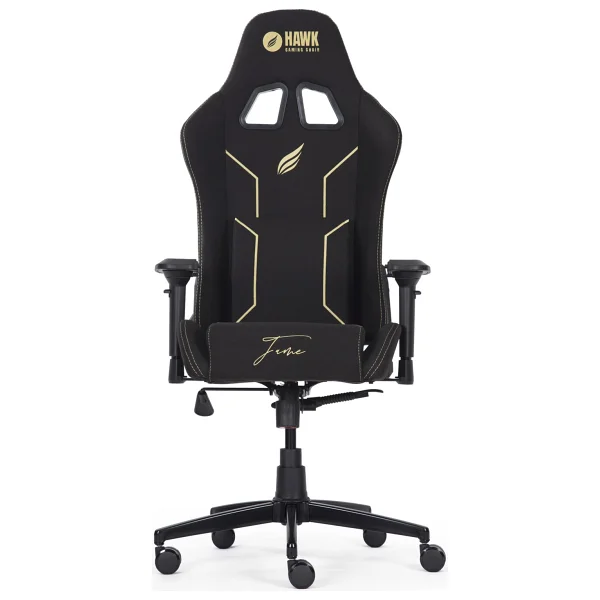 Hawk Gaming Chair Fame Gold Kumaş Oyuncu Koltuğu - Görsel 5