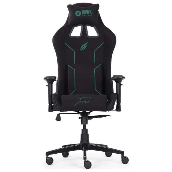 Hawk Gaming Chair Fame Emerald Kumaş Oyuncu Koltuğu - Görsel 7