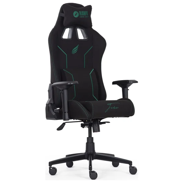 Hawk Gaming Chair Fame Emerald Kumaş Oyuncu Koltuğu - Görsel 9