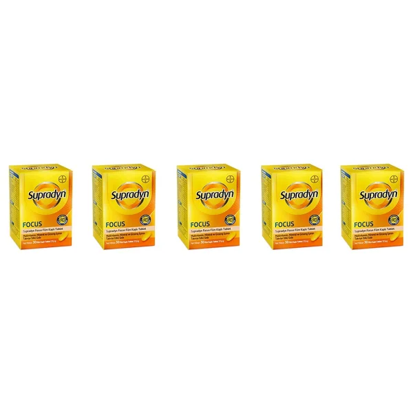 Supradyn Energy Focus 30 Tablet 5'li - Görsel 2