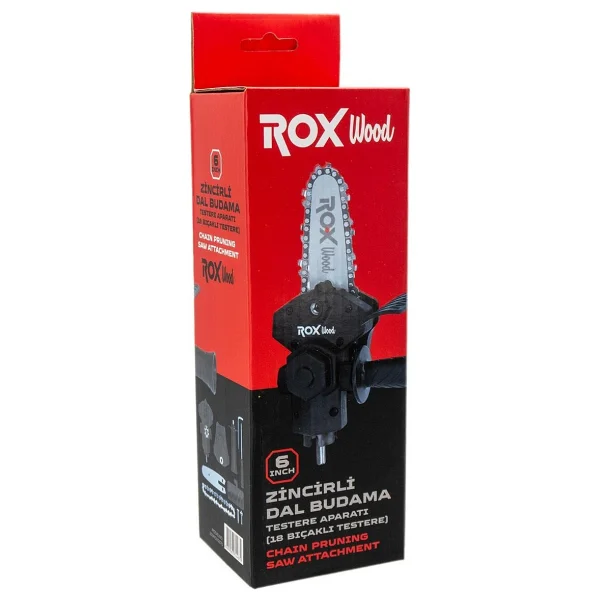 Rox Wood 0270 Matkaba Takılır Zincirli Dal Budama Testere Aparatı - Görsel 8